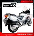 NT 650 V Deauville RC47 EXHAUST Honda Muffler Auspuff Sportauspuff Silencer Echappement Silencieux Scarico Scarichi Escape Wydech Tłumik ROUND 1998 - 2005 Dominator 2