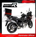 DL 650 V-STROM Exhaust SUZUKI Muffler Auspuff Sportauspuff Silencer Echappement Silencieux Scarico Scarichi Escape Wydech Tłumik ROUND 2007 - 2016 Dominator 2