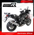 DL 1000 V-STROM Exhaust SUZUKI Homologated EC Type approval  Street legal Approval Certificate Muffler Auspuff Sportauspuff Silencer Echappement Silencieux Scarico Scarichi Escape Wydech Tłumik ROUND 2017 - 2020 Dominator 2