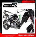 XT 660 R EXHAUST Yamaha Muffler Auspuff Sportauspuff Silencer Echappement Silencieux Scarico Scarichi Escape Wydech Tłumik + manifold collector Carbon Tip HP1 2004 - 2014 DOMINATOR 3