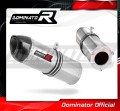 ZX6R EXHAUST Kawasaki Muffler Auspuff Sportauspuff Silencer Echappement Silencieux Scarico Scarichi Escape Wydech Tłumik Carbon Tip HP1 1995 - 1997 Dominator 
