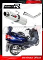 BURGMAN 400 EXHAUST Suzuki Muffler Auspuff Sportauspuff Silencer Echappement Silencieux Scarico Scarichi Escape Wydech Tłumik ROUND 1998 - 2002 Dominator 