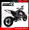 690 DUKE EXHAUST KTM Muffler Auspuff Sportauspuff Silencer Echappement Silencieux Scarico Scarichi Escape Wydech Tłumik HP4 Carbon 2008 2009 2010 2011 Dominator 2