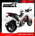 MTS 1200 S MULTISTRADA Exhaust Cat Eliminator Catalyst Catalytic Converter Linkpipe Decat Downpipe 2015 - 2017 DOMINATOR 7